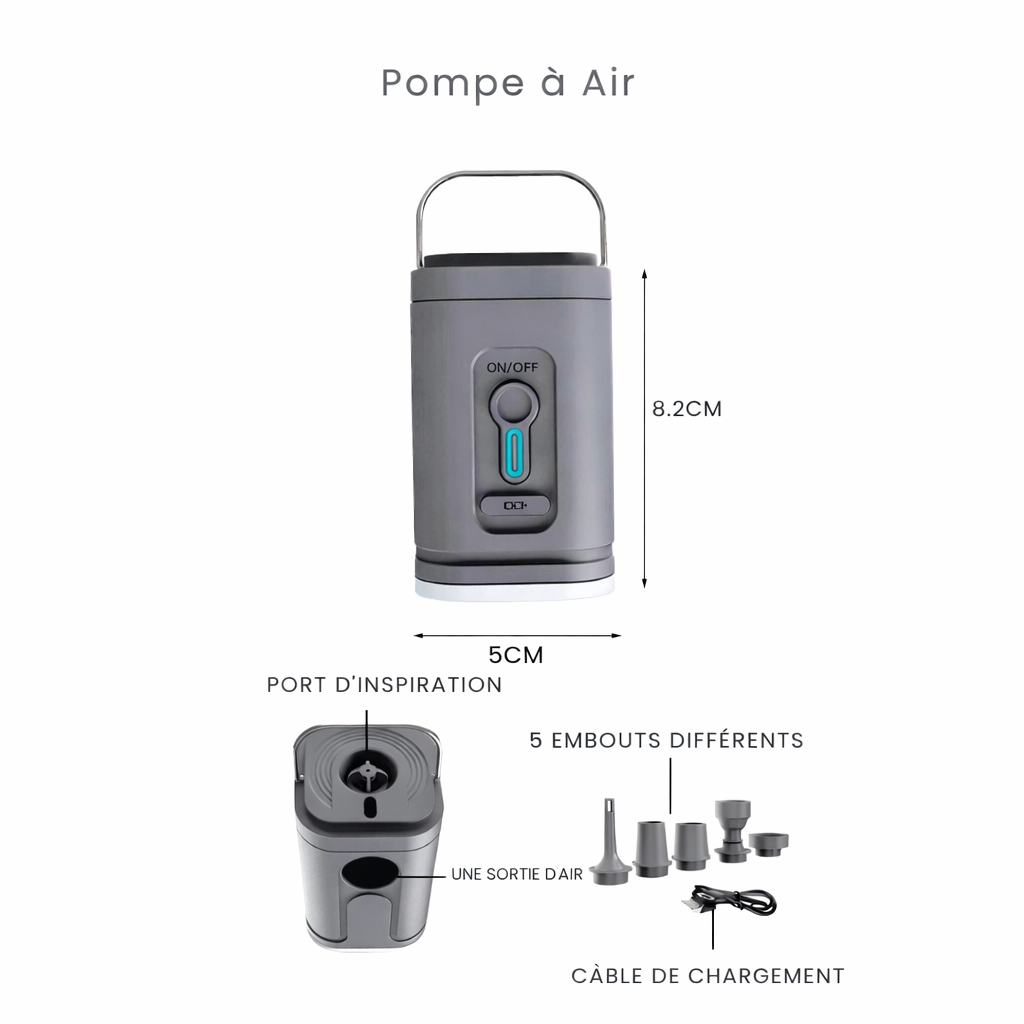 Pompe à air de poche CompactSac