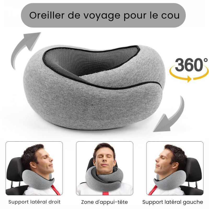 Oreiller de nuit de voyage CompactSac